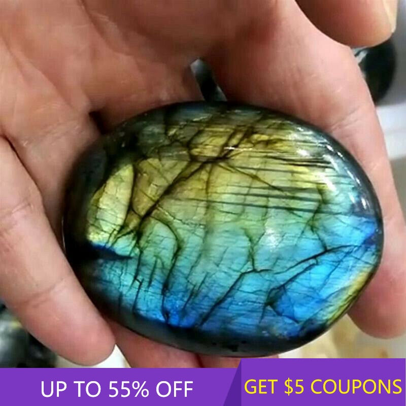 Natural Labradorite Tumbled Stone - thebodymindsoulshop