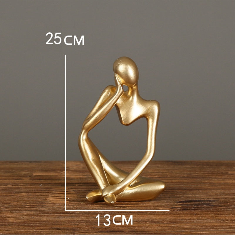 Modern Abstract Thinker Statues - thebodymindsoulshop