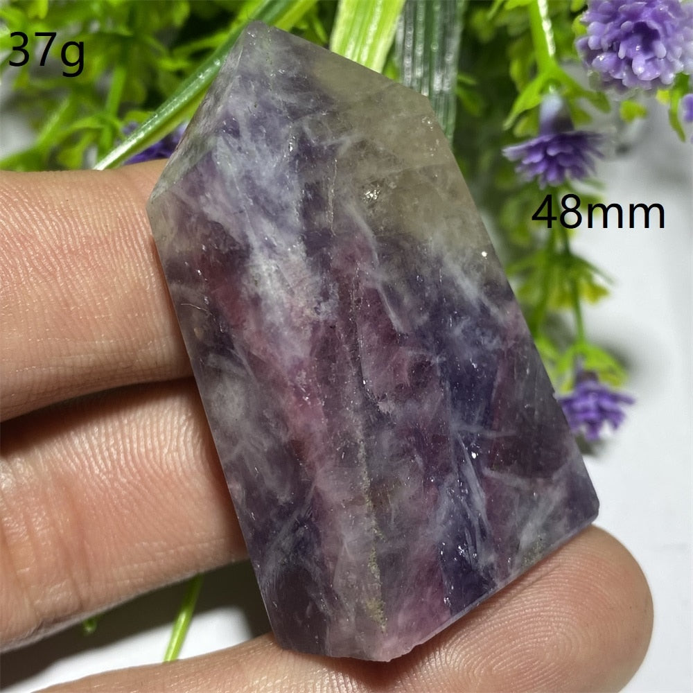 Unicorn Tourmaline And Mica Sheet Pillar - thebodymindsoulshop