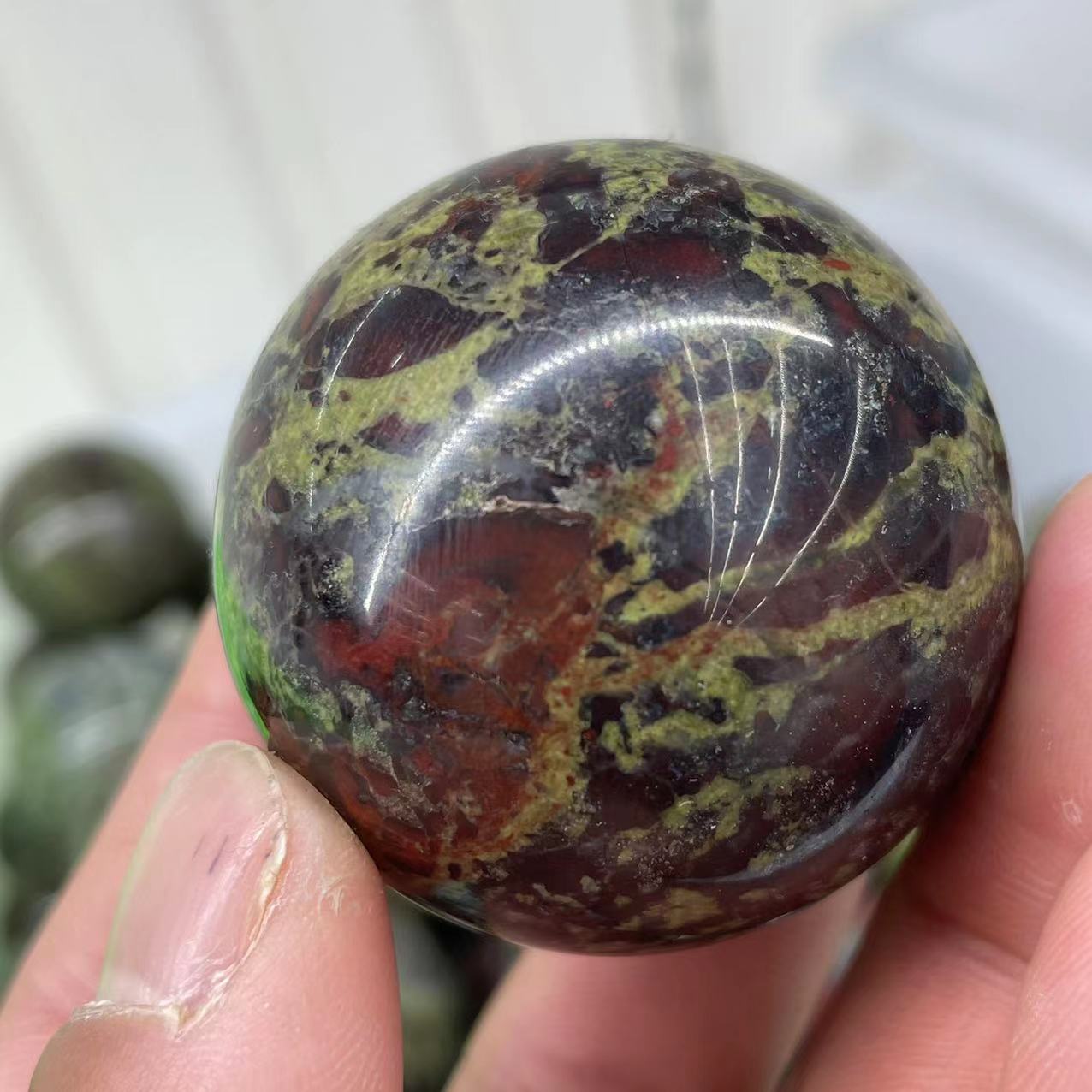 Dragon Blood Quartz Crystal Sphere - thebodymindsoulshop