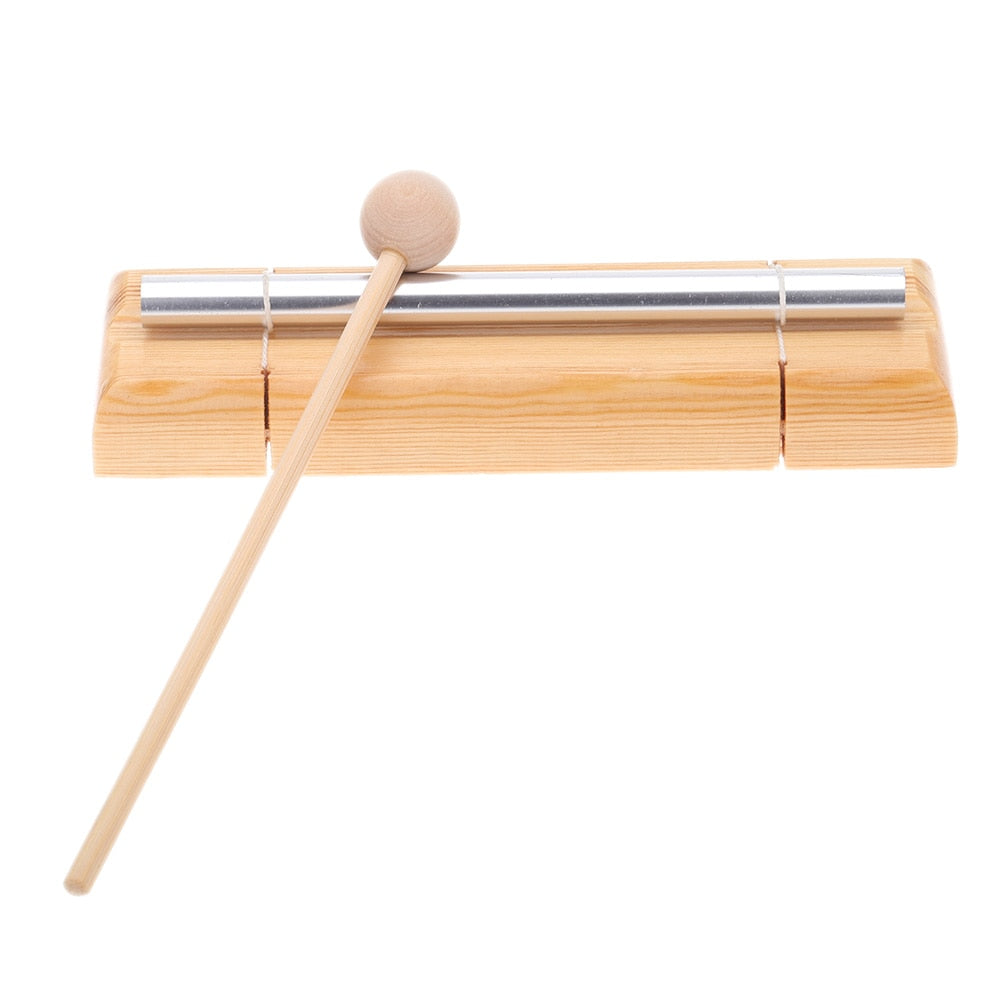 Bell w/ Wooden Mallet, Meditation Chime - thebodymindsoulshop