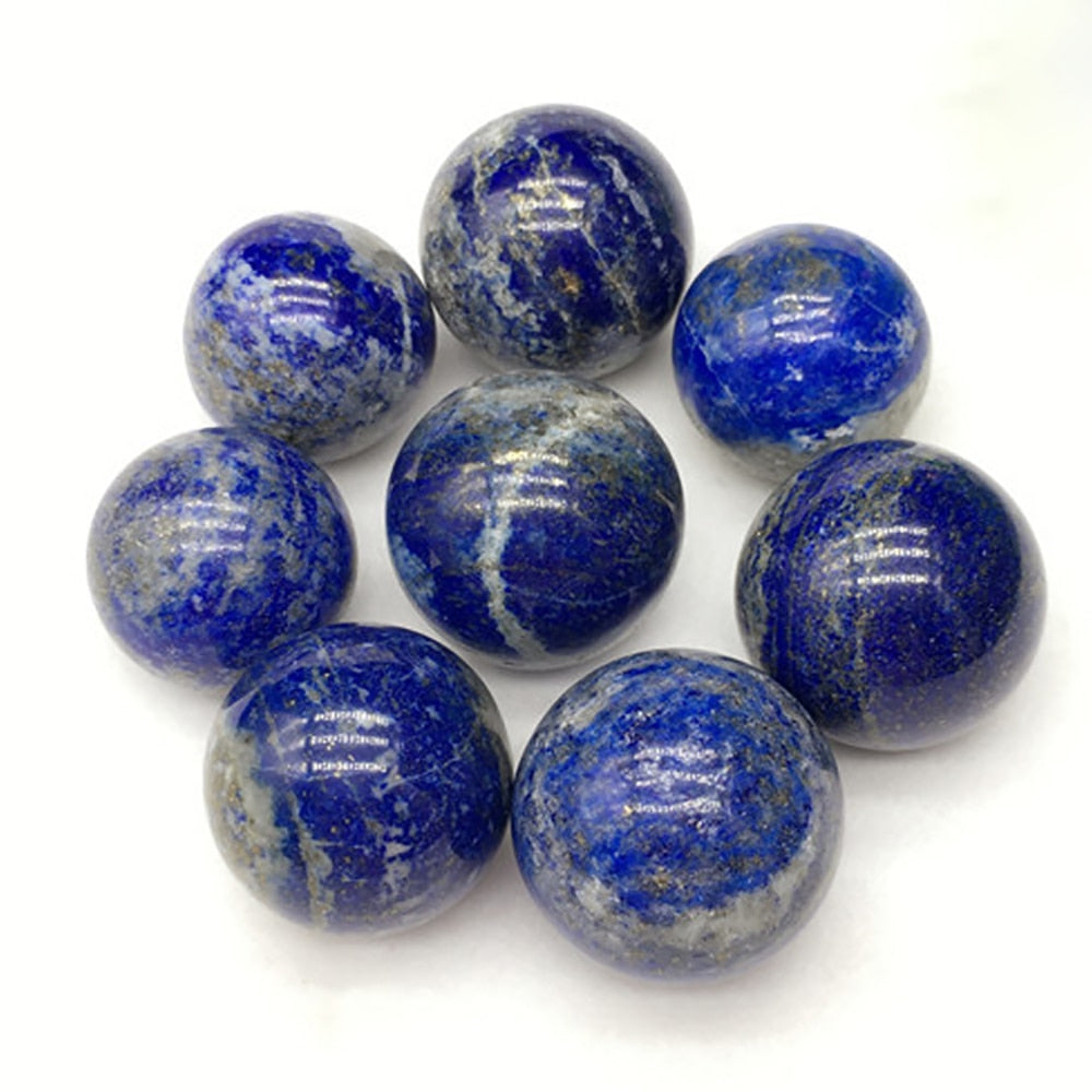 Lapis Lazuli Crystal Spheres - thebodymindsoulshop