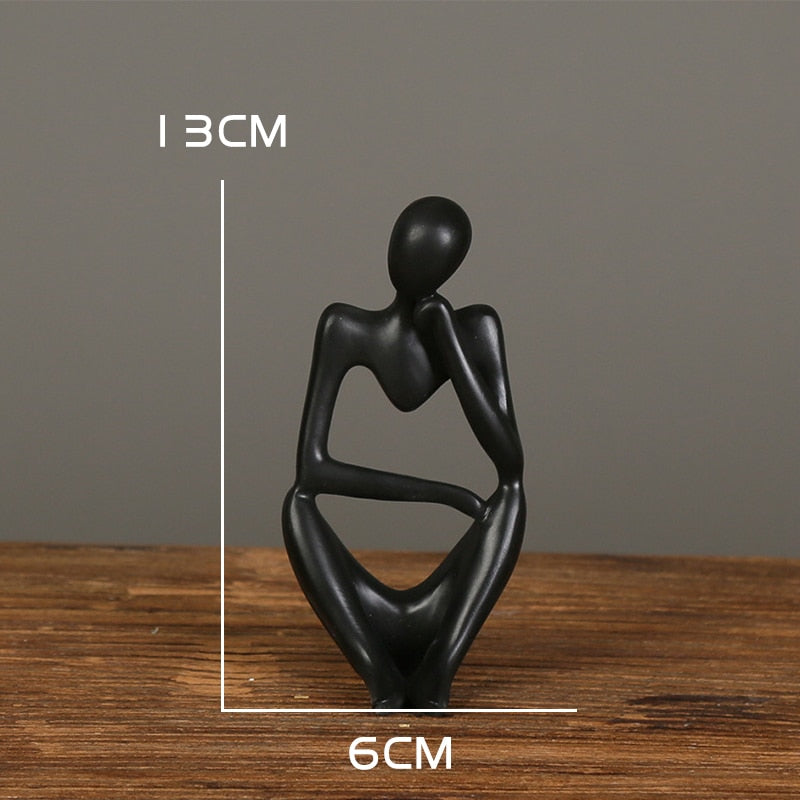 Modern Abstract Thinker Statues - thebodymindsoulshop