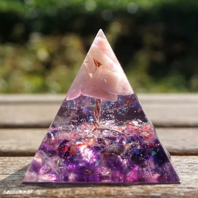 Various Energy Pyramids (Lamp base available) - thebodymindsoulshop