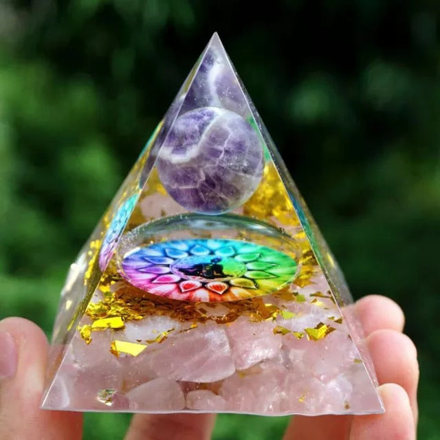 Various Energy Pyramids (Lamp base available) - thebodymindsoulshop