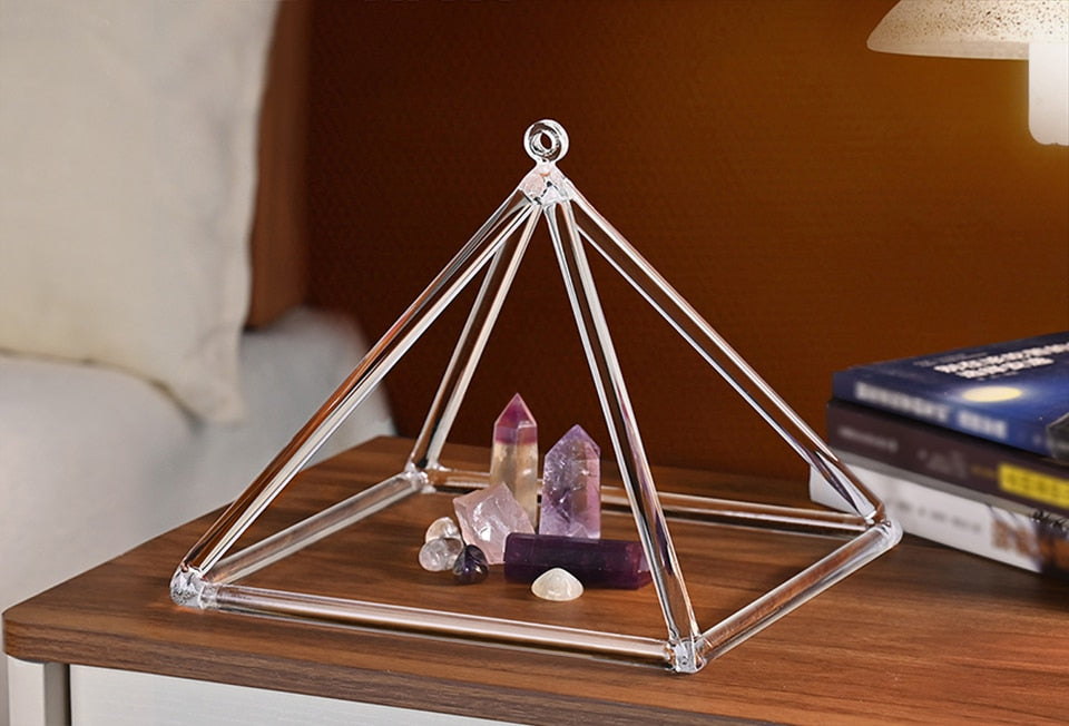 Crystal Pyramid Bell - thebodymindsoulshop