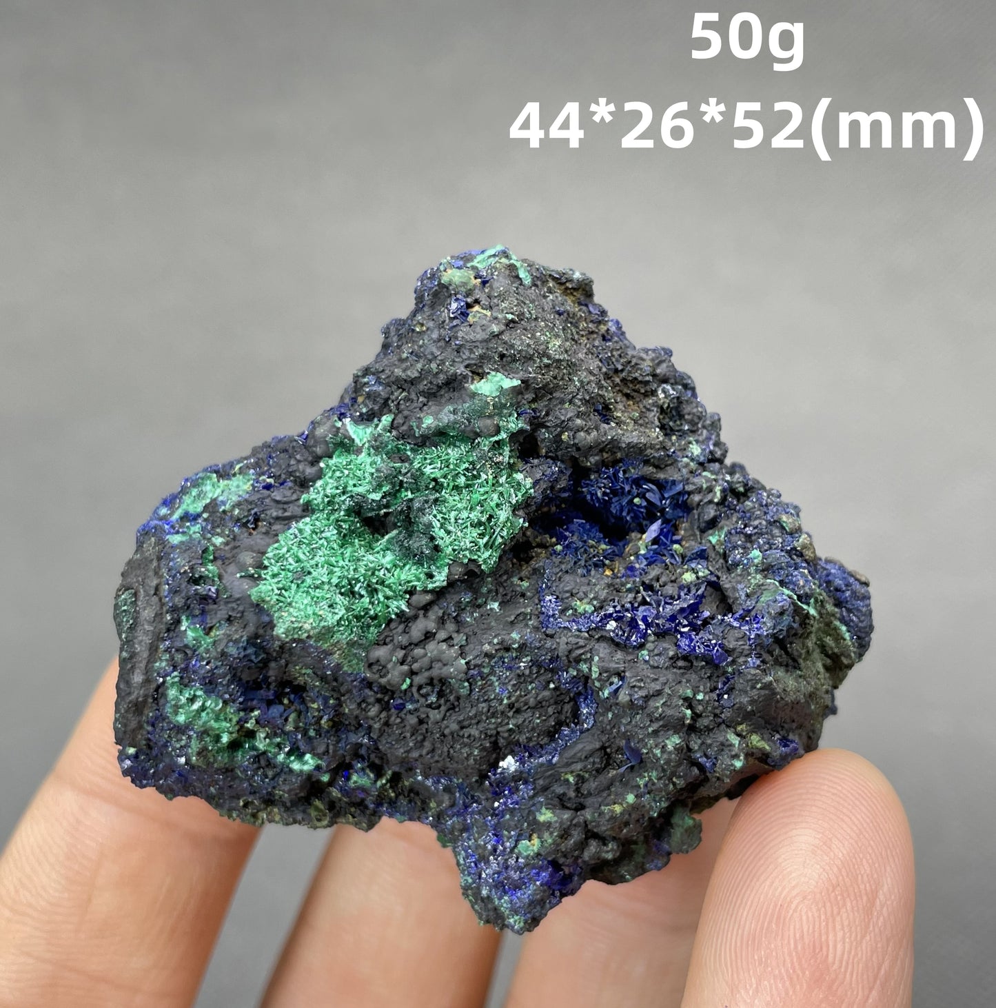 Beautiful Azurite and Malachite Clusters - thebodymindsoulshop