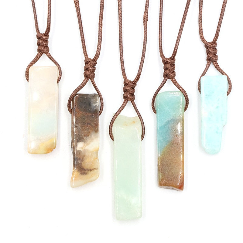 Various Stone Pendants available, Sold in a lot - thebodymindsoulshop