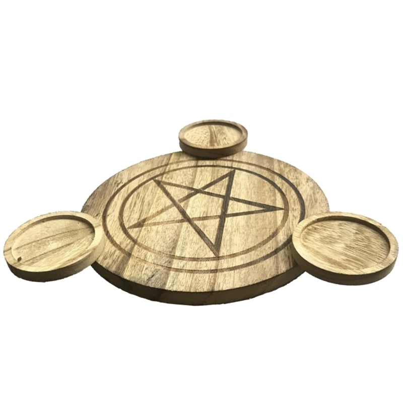 Pentacle Altar Tray - thebodymindsoulshop