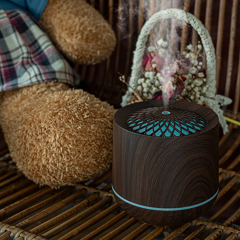 Essential oil Diffuser Wood Finish Humidifier - thebodymindsoulshop