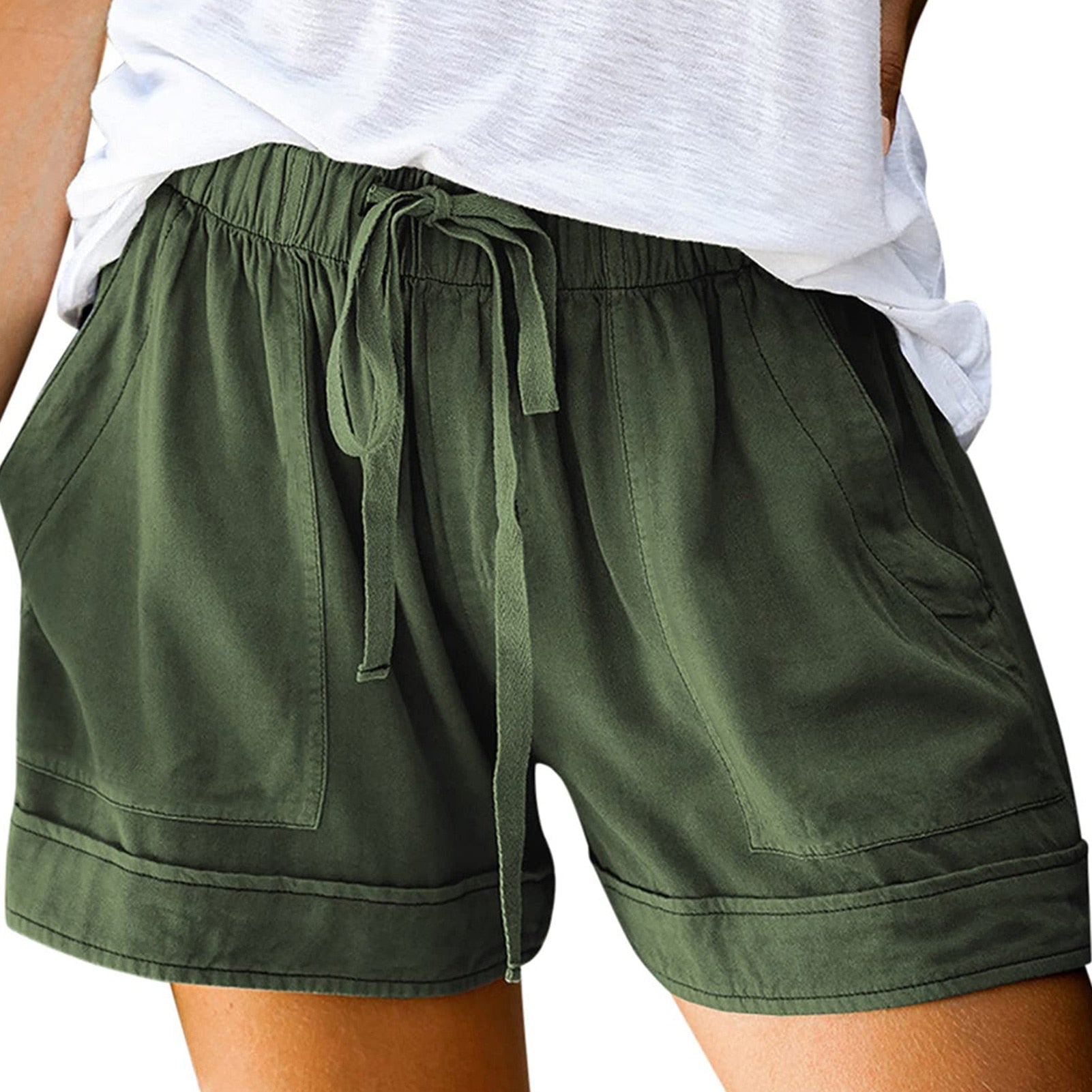 Women's Summer Loose Shorts for Yoga - thebodymindsoulshop