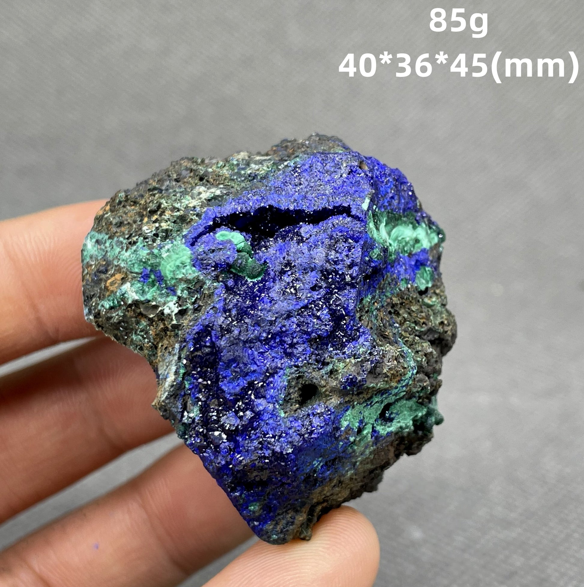 Beautiful Azurite and Malachite Clusters - thebodymindsoulshop