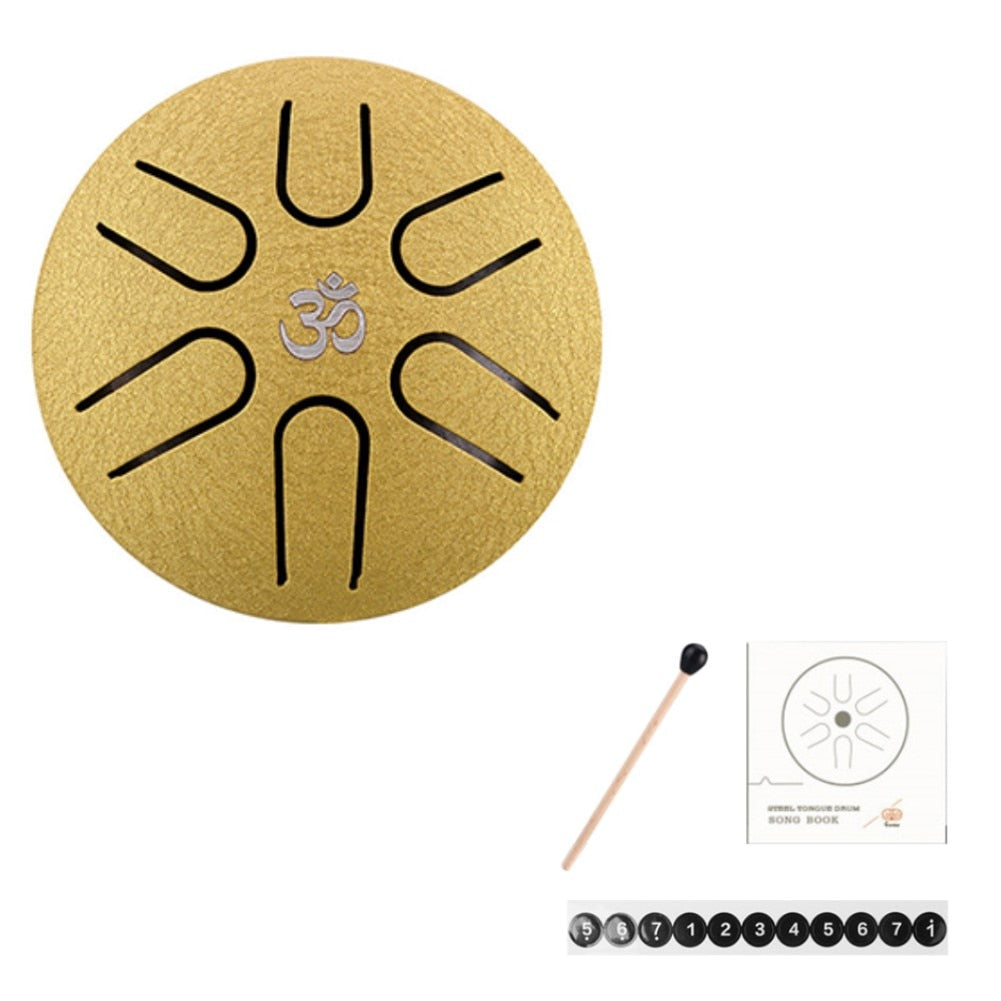 Mini Steel Tongue Drum Set 3/3.8 Inch - thebodymindsoulshop