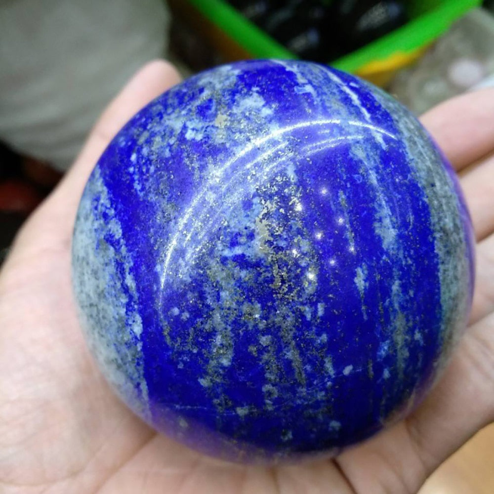 Lapis Lazuli Crystal Spheres - thebodymindsoulshop