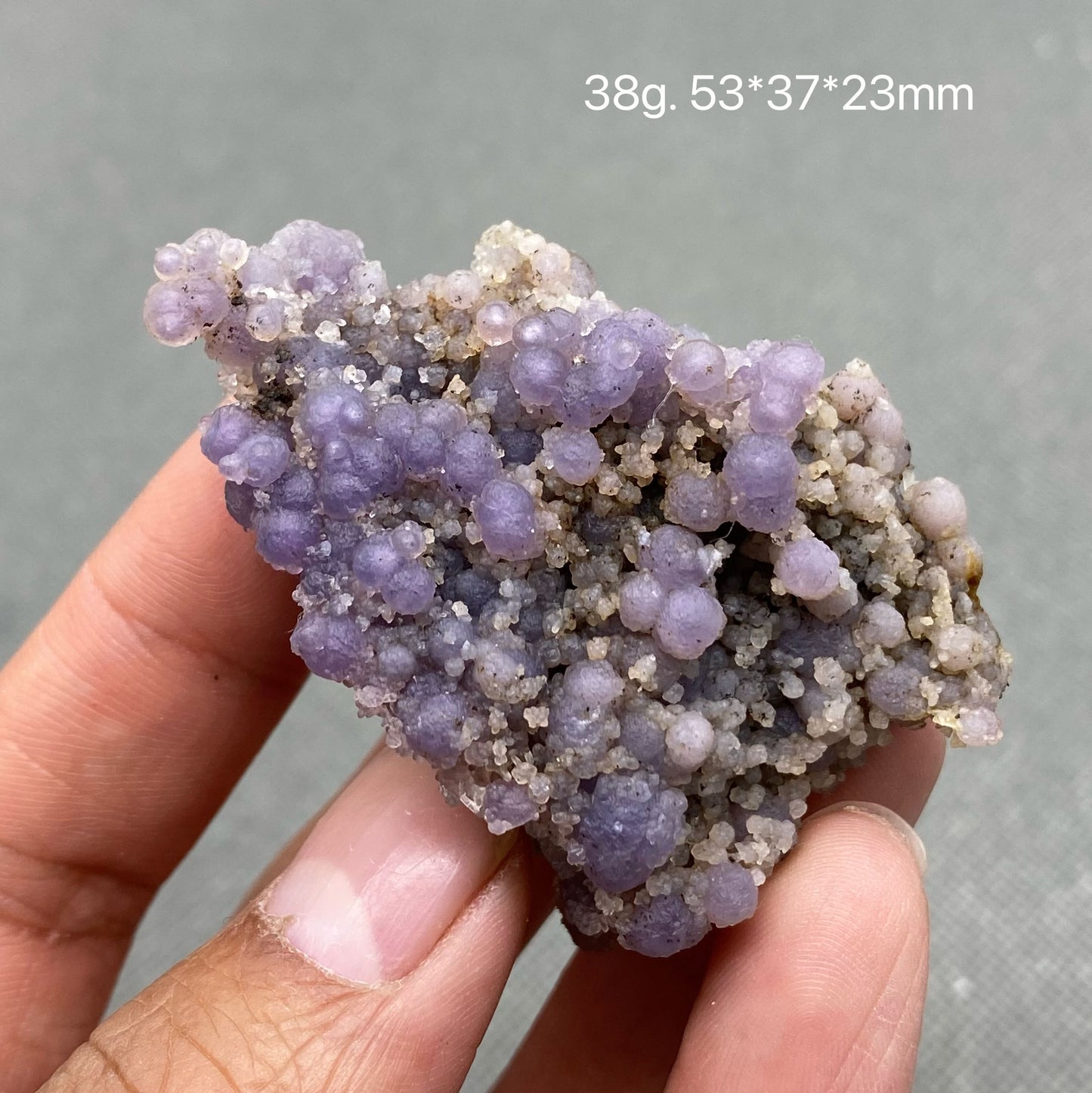 Purple Grape agate crystal clusters - thebodymindsoulshop