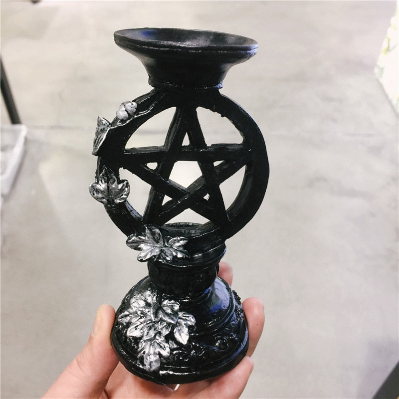 Resin Pentagram Stand For Crystal Ball - thebodymindsoulshop