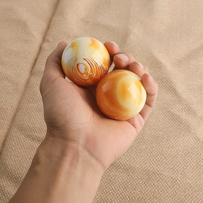 2pc Massage Hand Meditation, Stress Relief Balls - thebodymindsoulshop