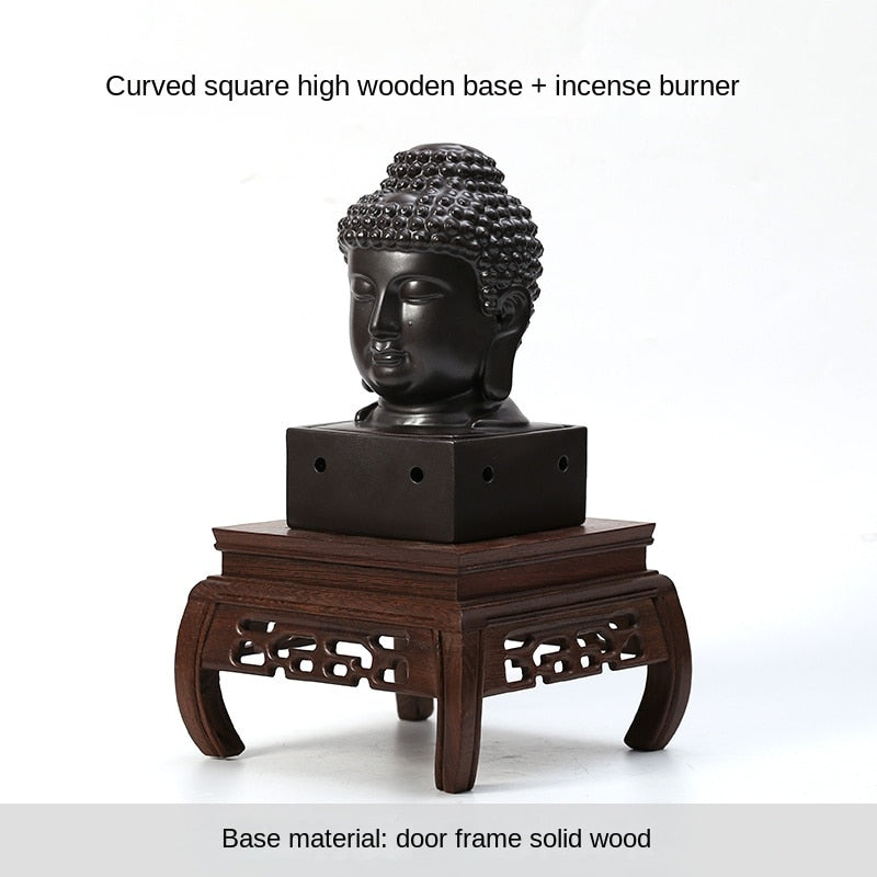 Buddha Coil Burner (22 options available w/ or w/o table or incense) - thebodymindsoulshop