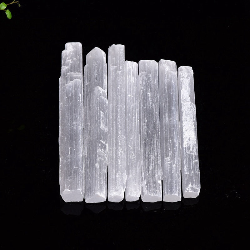 Selenite Crystal Wand - thebodymindsoulshop