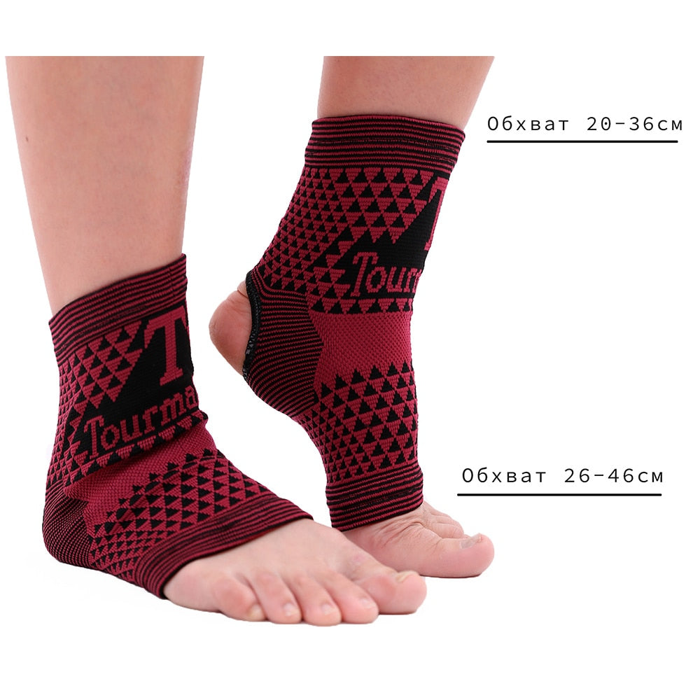 Tourmaline Ankle Brace Magnetic Therapy - thebodymindsoulshop