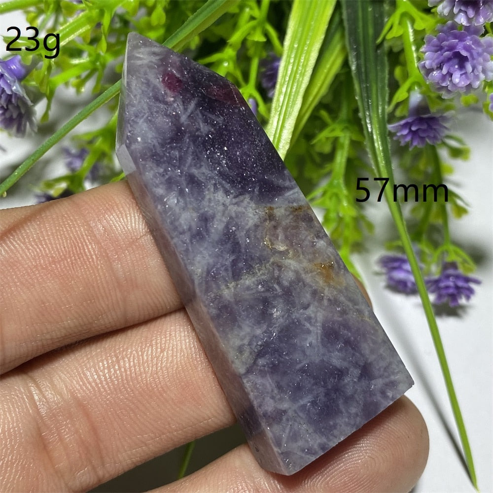 Unicorn Tourmaline And Mica Sheet Pillar - thebodymindsoulshop