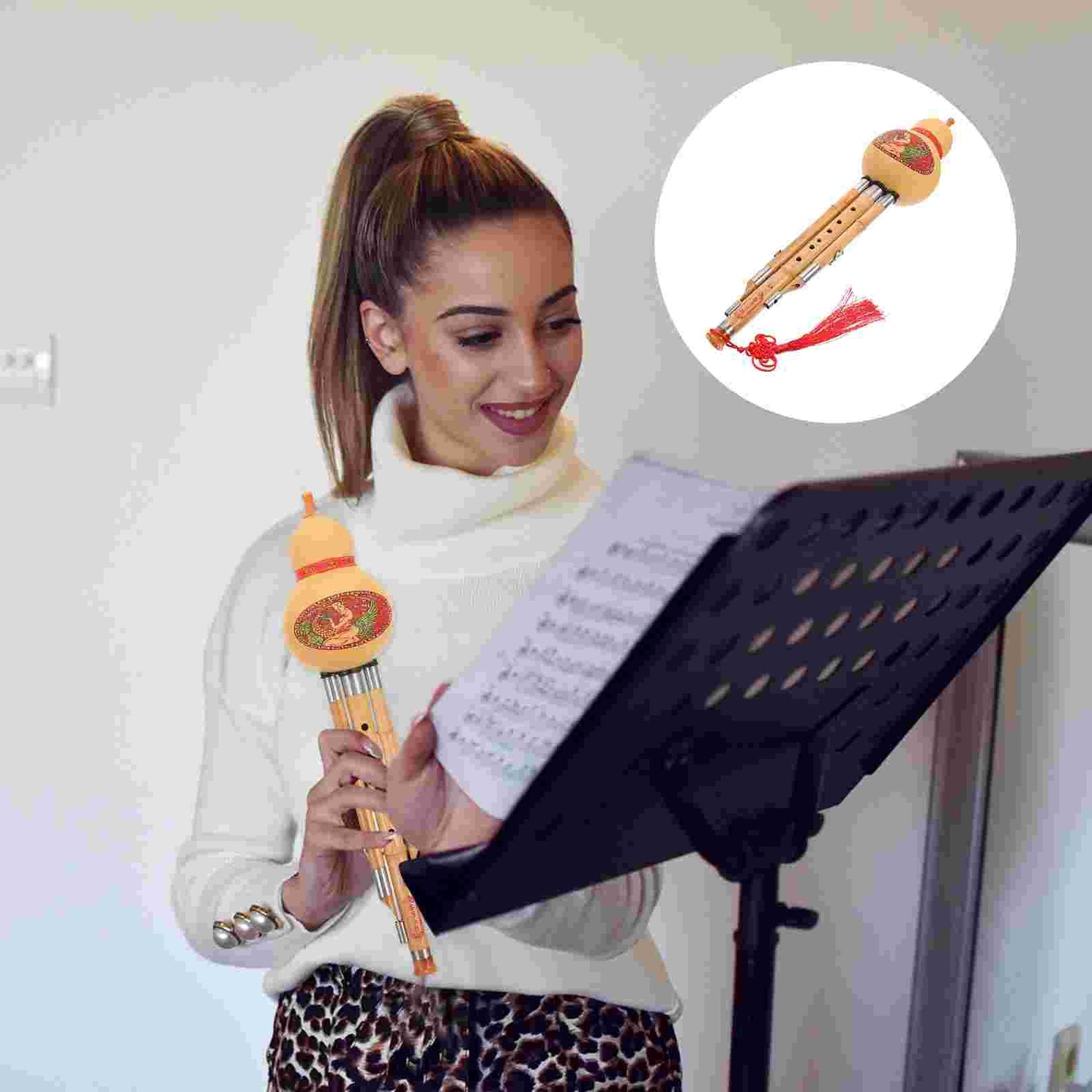 Hulusi Flute, G Folk, Traditional C - thebodymindsoulshop