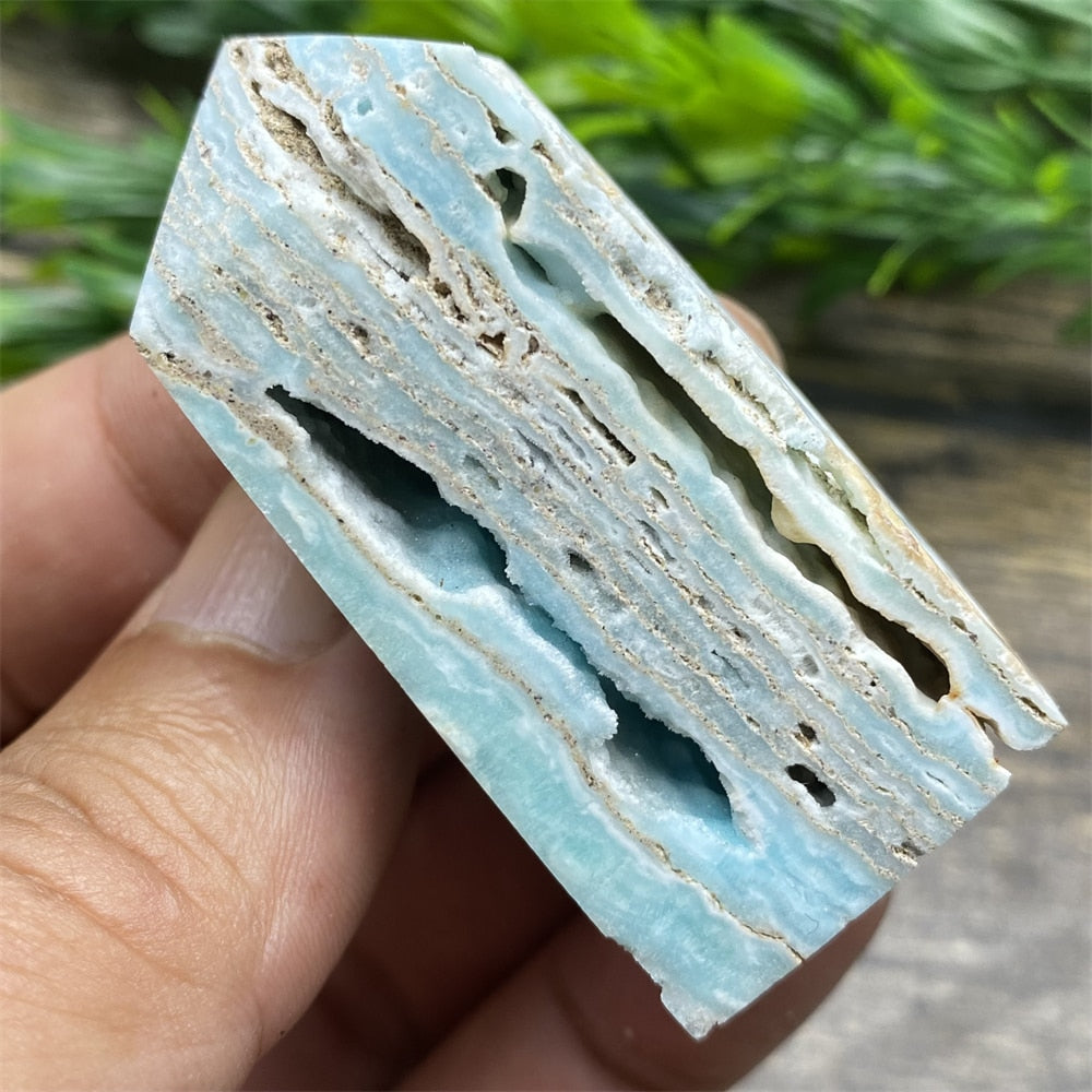 Hemimorphite Blue Tower - thebodymindsoulshop