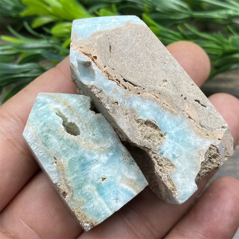 Hemimorphite Blue Tower - thebodymindsoulshop