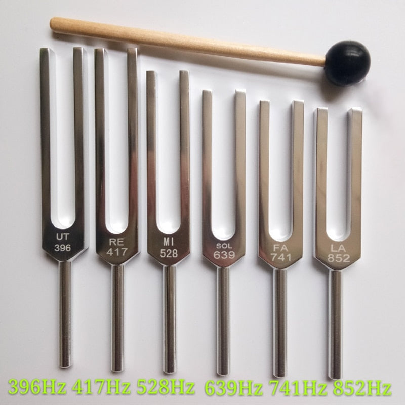 Tuning Forks Set Healing, Various Frequencies - thebodymindsoulshop