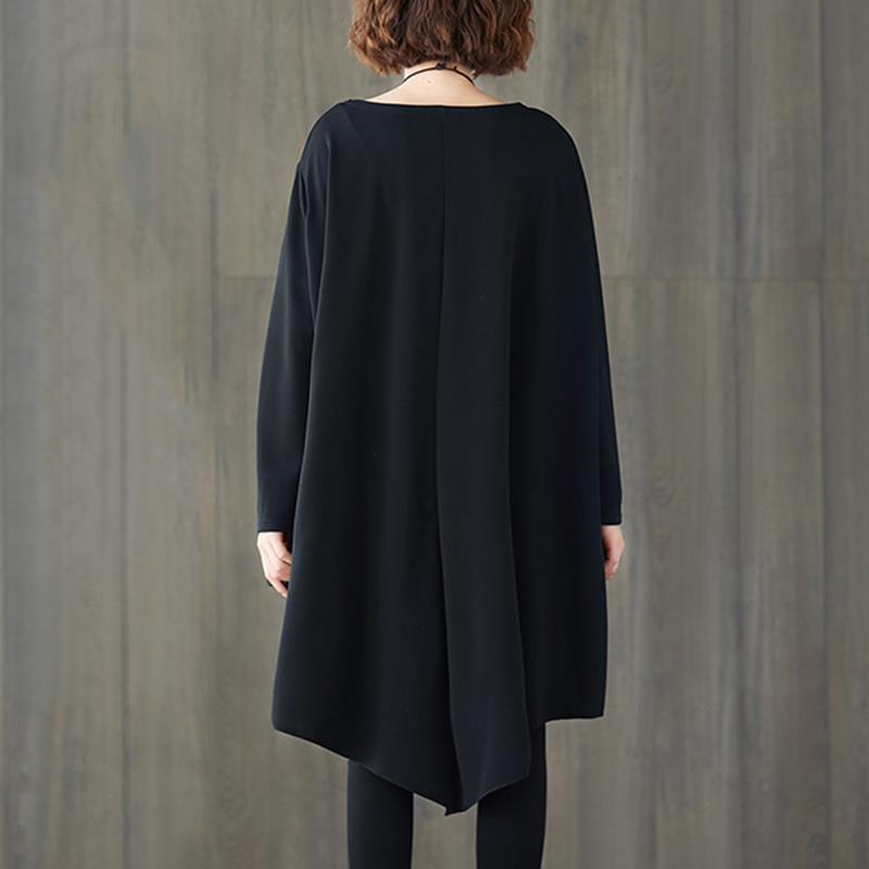 Casual Oversized Asymmetrical Pullover - thebodymindsoulshop