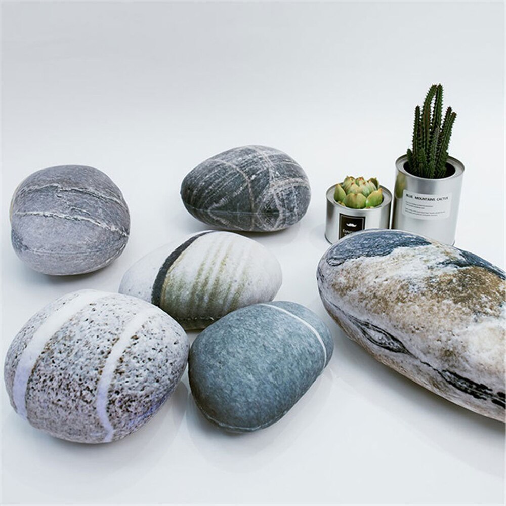 Pebble Stone Pillows - thebodymindsoulshop