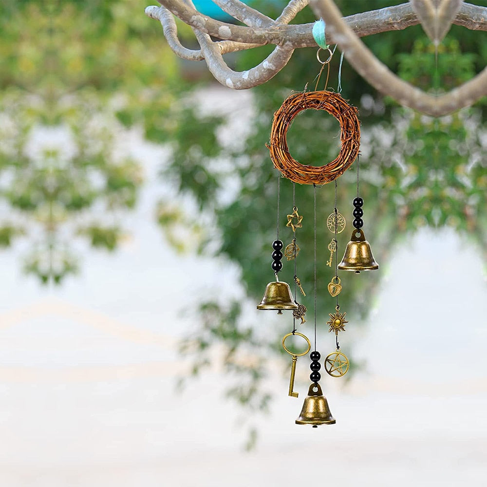 Outdoor Bells, Witch Wind Chimes - thebodymindsoulshop