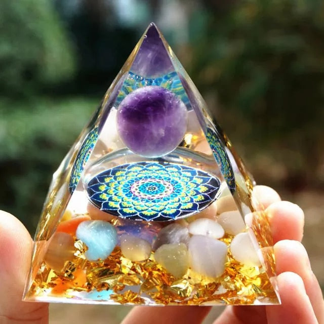 Various Energy Pyramids (Lamp base available) - thebodymindsoulshop