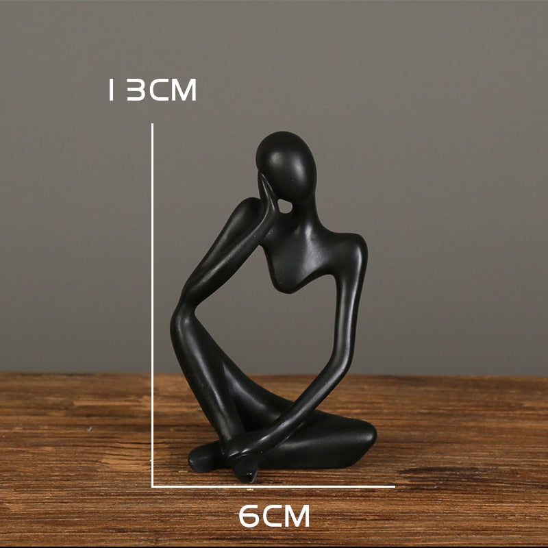 Modern Abstract Thinker Statues - thebodymindsoulshop