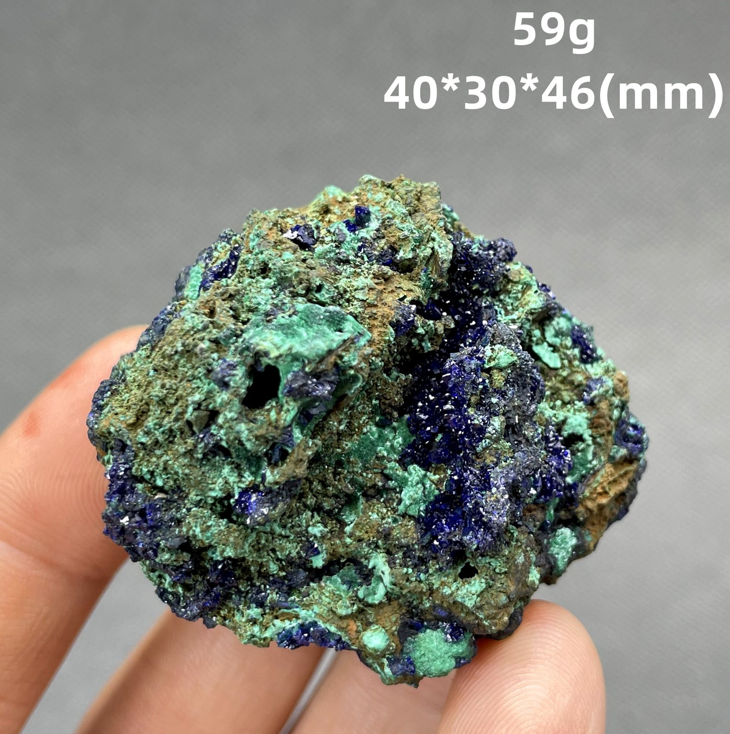 Beautiful Azurite and Malachite Clusters - thebodymindsoulshop