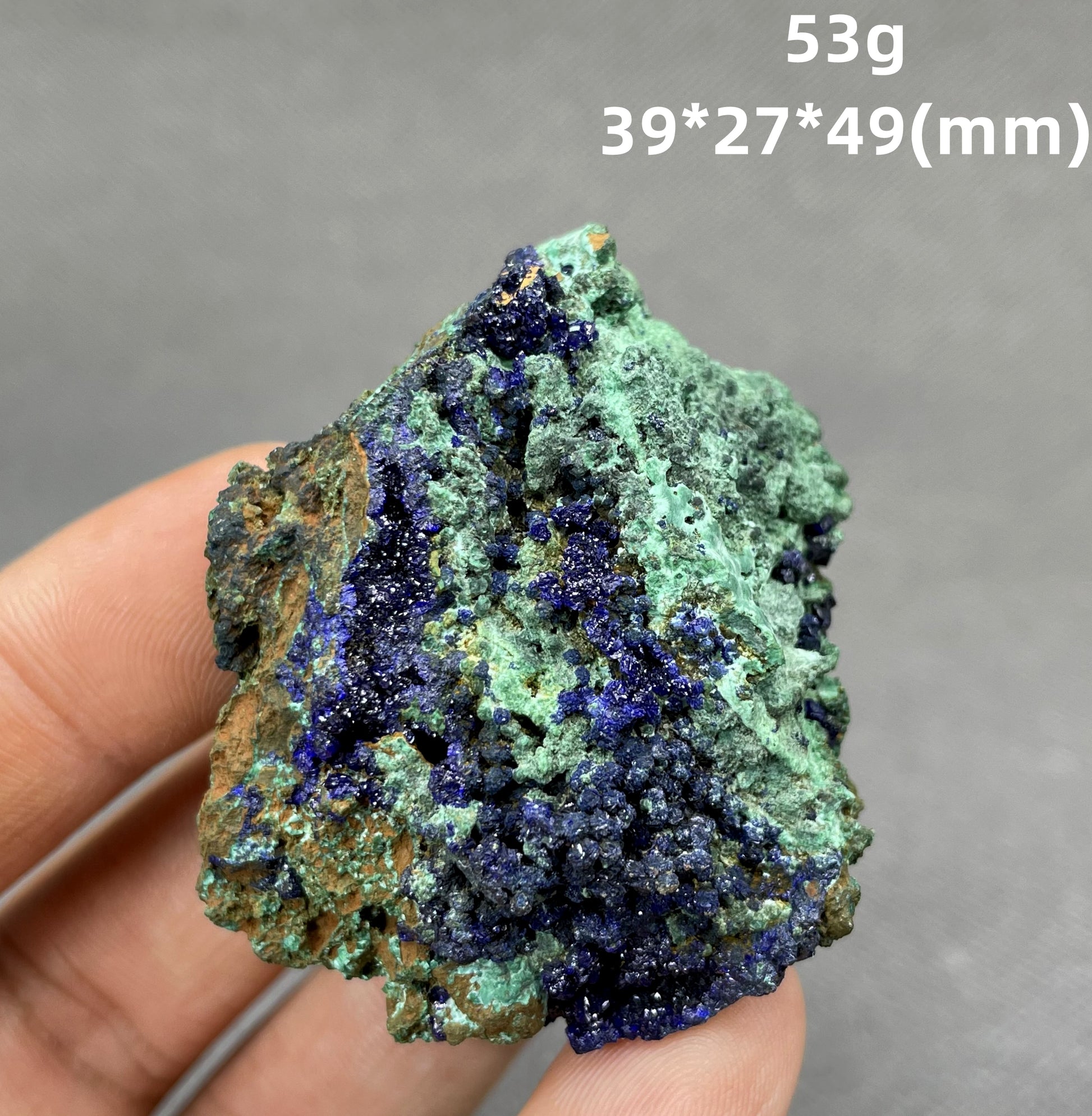 Beautiful Azurite and Malachite Clusters - thebodymindsoulshop