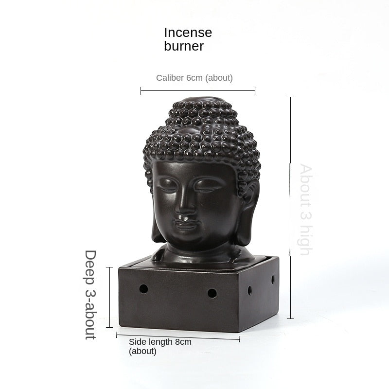 Buddha Coil Burner (22 options available w/ or w/o table or incense) - thebodymindsoulshop