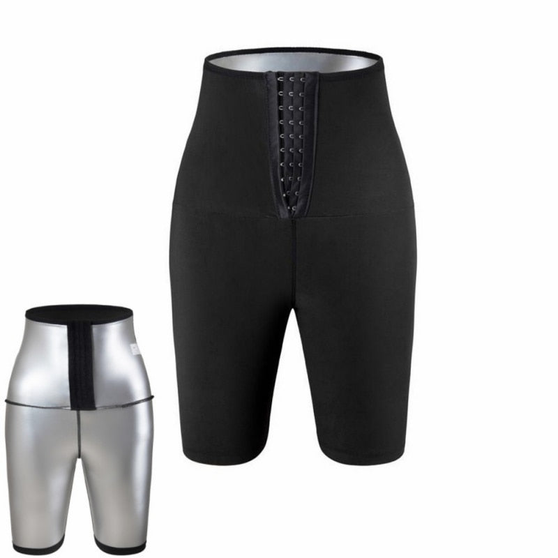 Sauna Compression High Waist Yoga Pants - thebodymindsoulshop