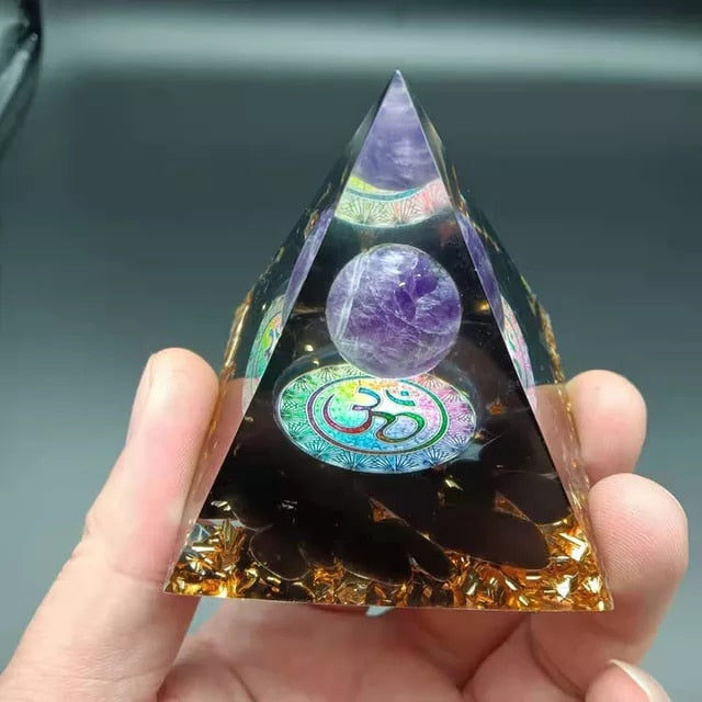 Various Energy Pyramids (Lamp base available) - thebodymindsoulshop