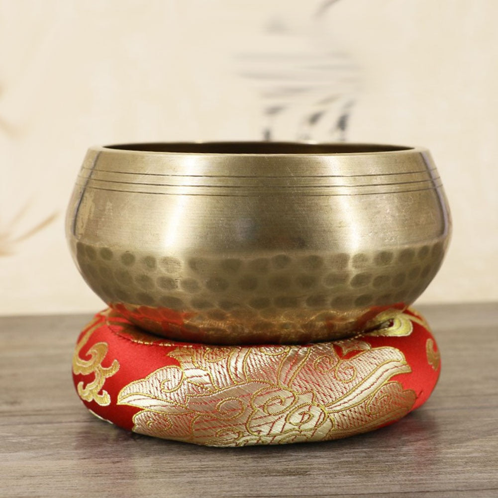 Silk Brocade Cushion for Tibetan singing Bowl - thebodymindsoulshop