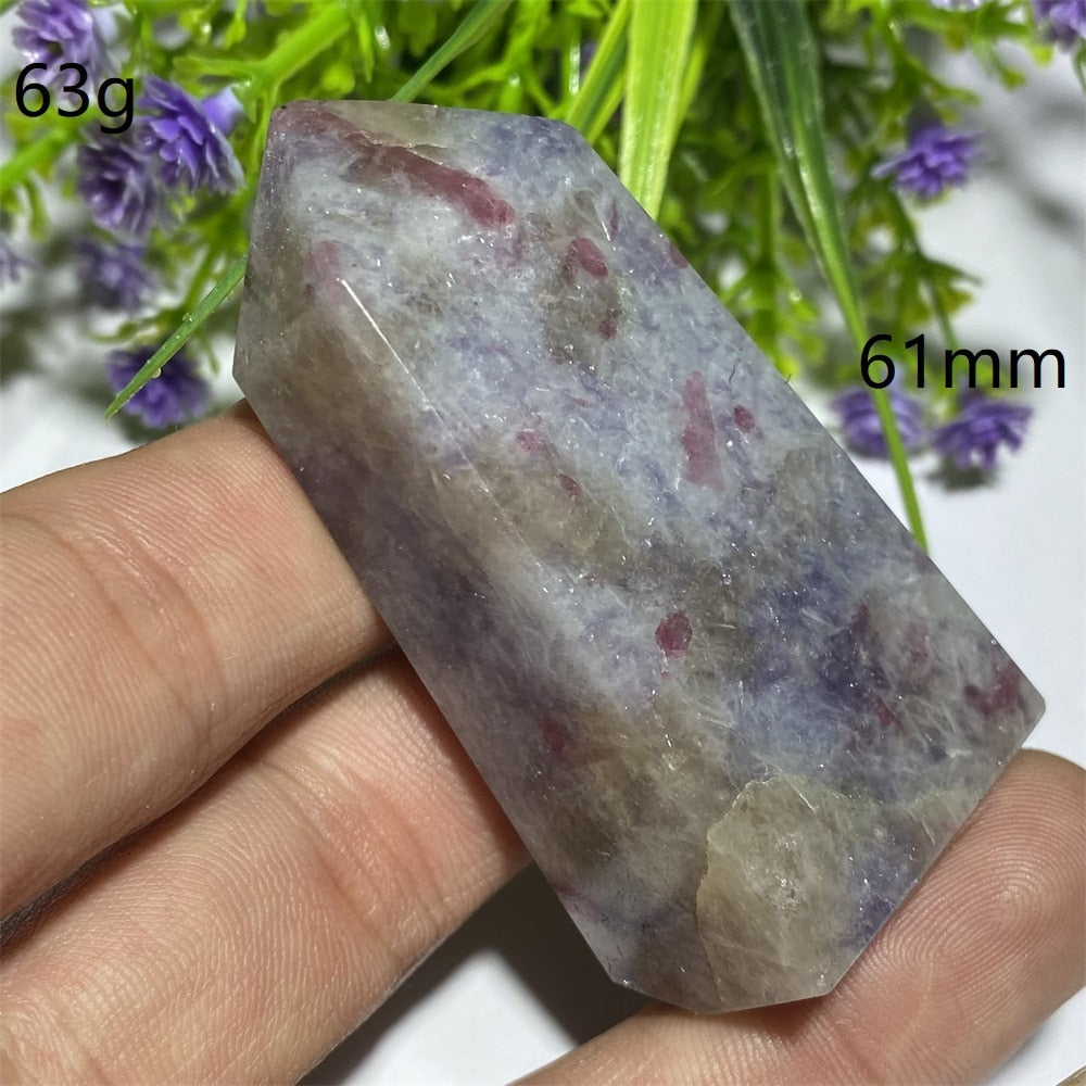 Unicorn Tourmaline And Mica Sheet Pillar - thebodymindsoulshop