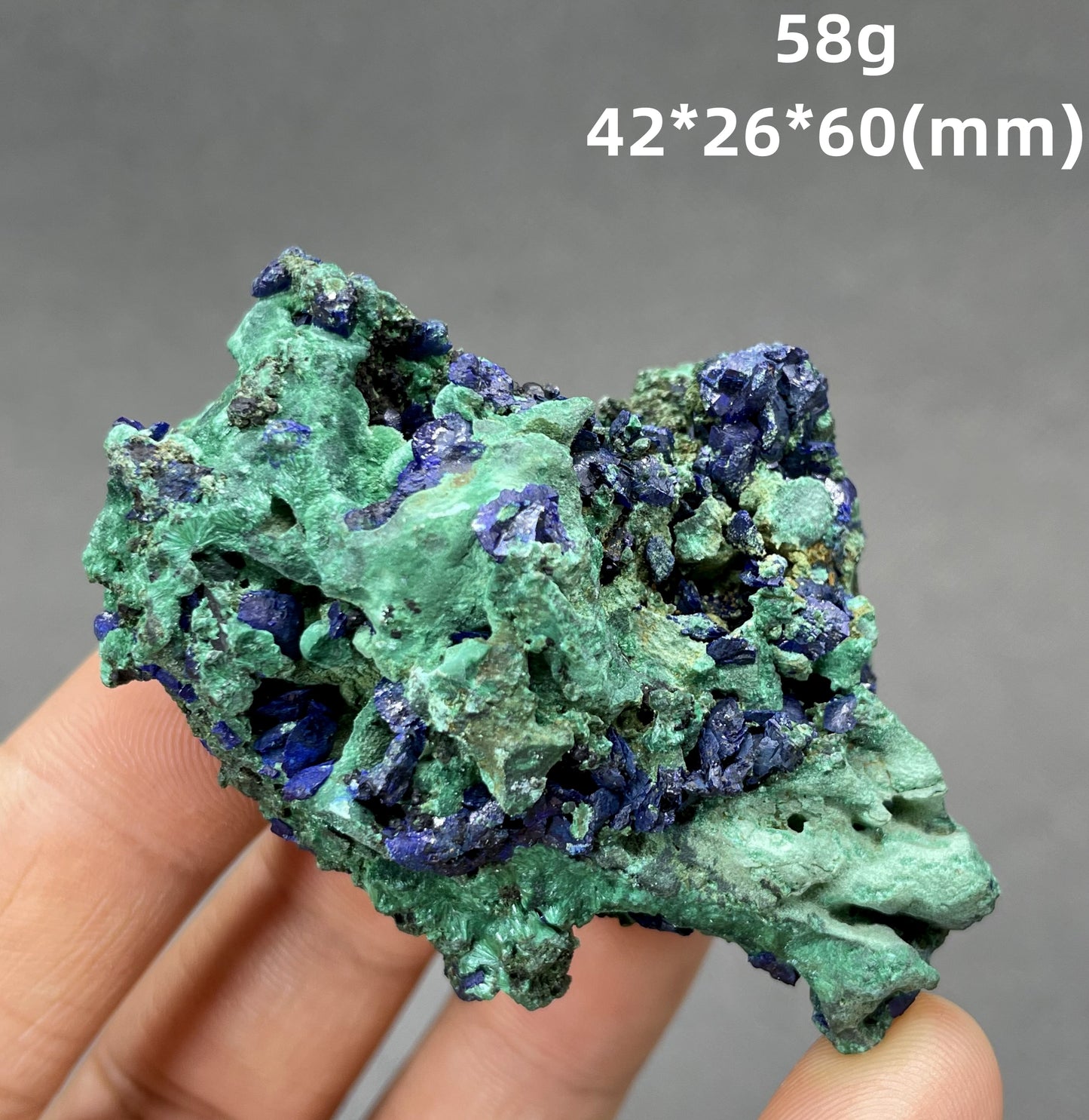 Beautiful Azurite and Malachite Clusters - thebodymindsoulshop