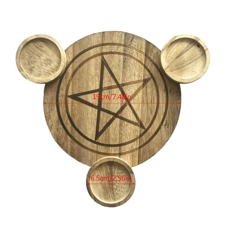 Pentacle Altar Tray - thebodymindsoulshop