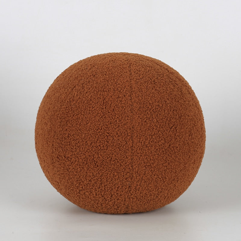 Round Wool Cushion - thebodymindsoulshop