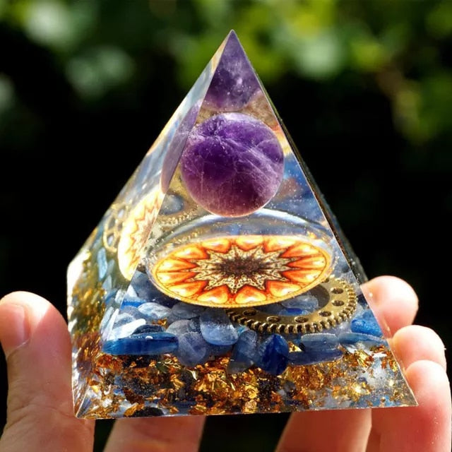 Various Energy Pyramids (Lamp base available) - thebodymindsoulshop