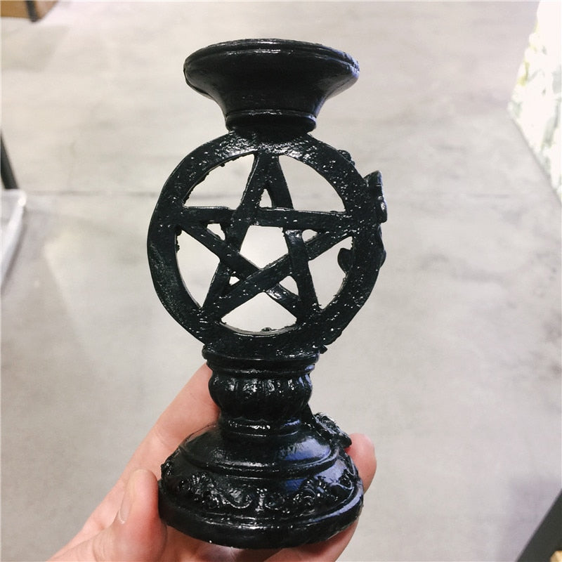 Resin Pentagram Stand For Crystal Ball - thebodymindsoulshop