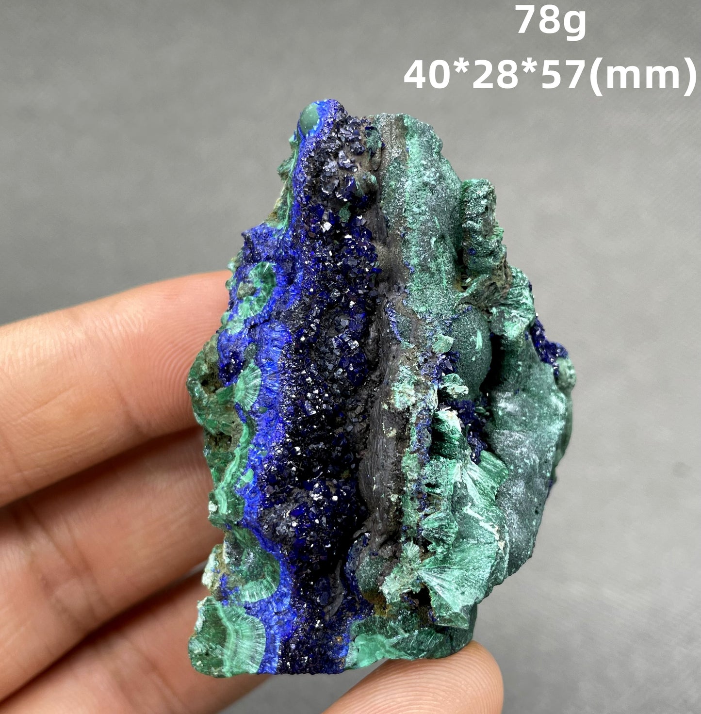 Beautiful Azurite and Malachite Clusters - thebodymindsoulshop