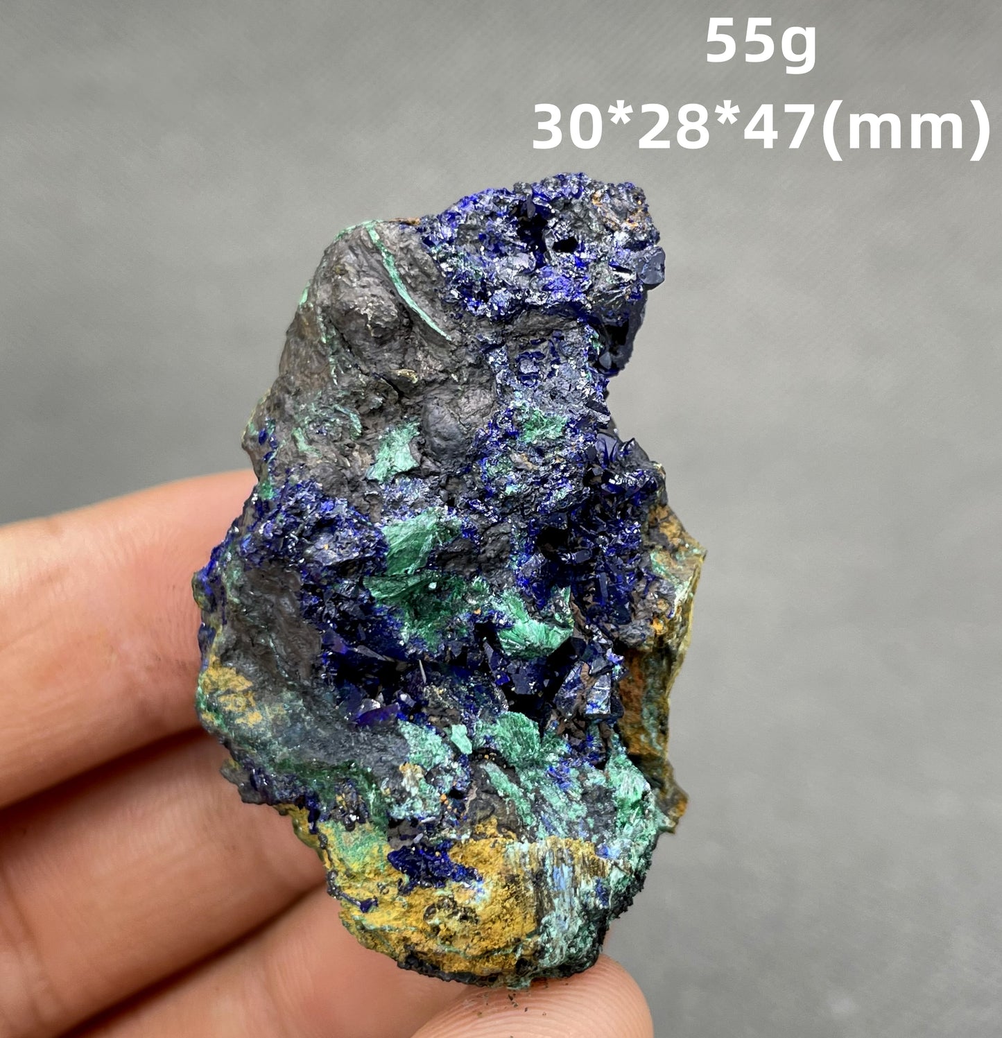 Beautiful Azurite and Malachite Clusters - thebodymindsoulshop