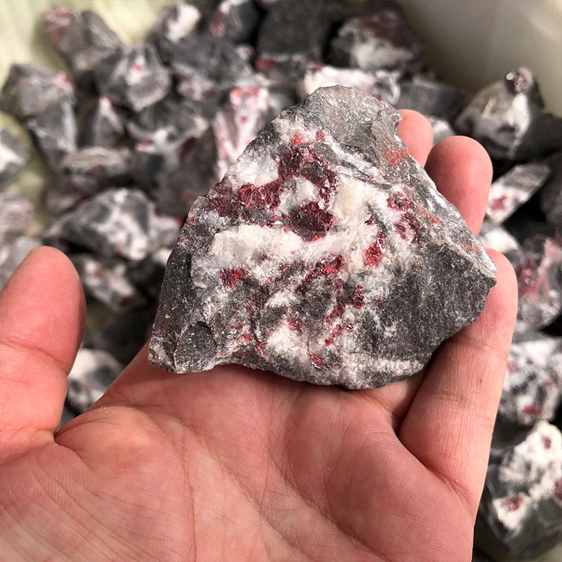 Rough Cinnabar Stone - thebodymindsoulshop