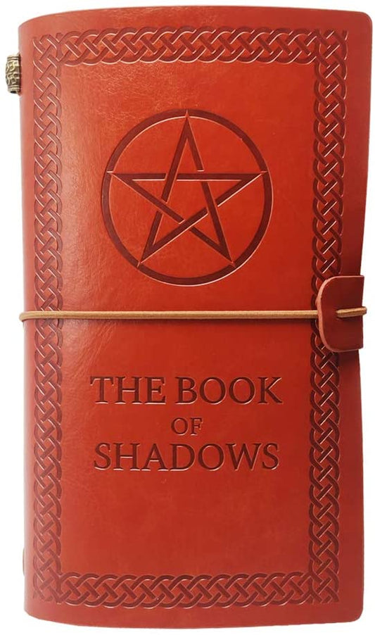 Book of Shadows: Fux Leather Bound - thebodymindsoulshop